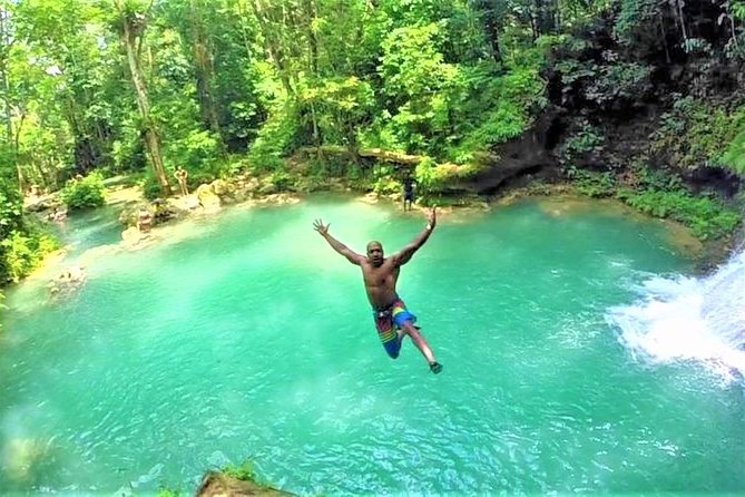 Blue Hole Plus Secret Falls and Dunns River Falls Combo From Runaway Bay Hotels - Attraction Details