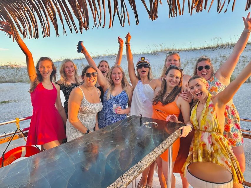 Destin: Sunset Cruise With Soft Drinks on a Tiki-Themed Boat - Inclusions and Amenities