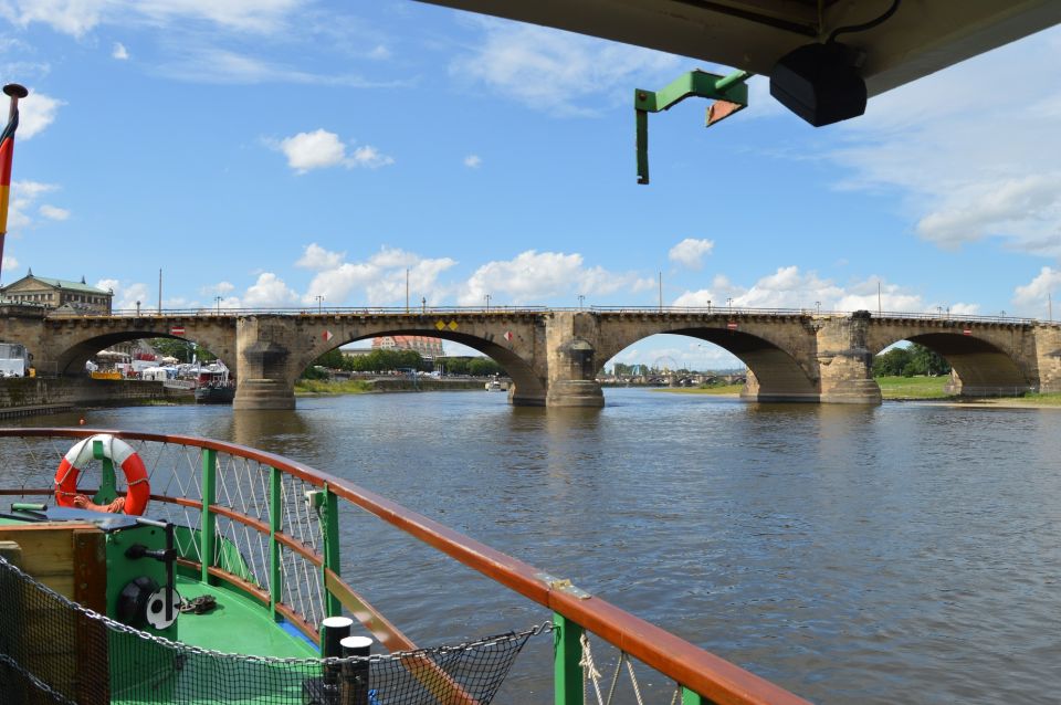 Dresden: River Bridge Tour - Boarding the Boat