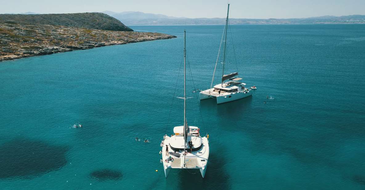 Elounda: Private Catamaran Trip With Food and Drinks - Childrens Entertainment