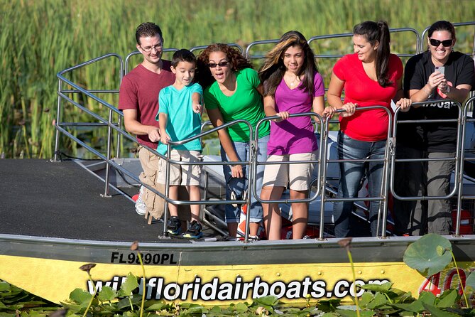 Florida Everglades Airboat Tour and Wild Florida Admission With Optional Lunch - Airboat Adventure Highlights