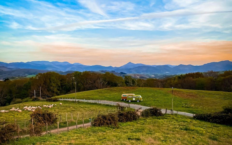 French Basque Country Private Day Tour in an 70s VW Combi - Guided Tour of Sare