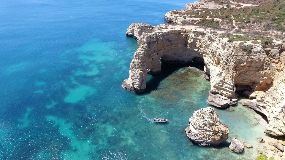 From Portimao: Benagil Cave and Marinha Beach Boat Tour - Meeting Point and Departure