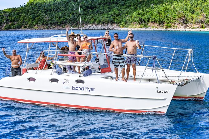 Full Day Private Power Catamaran- USVI Beach and Snorkel - Booking and Pricing