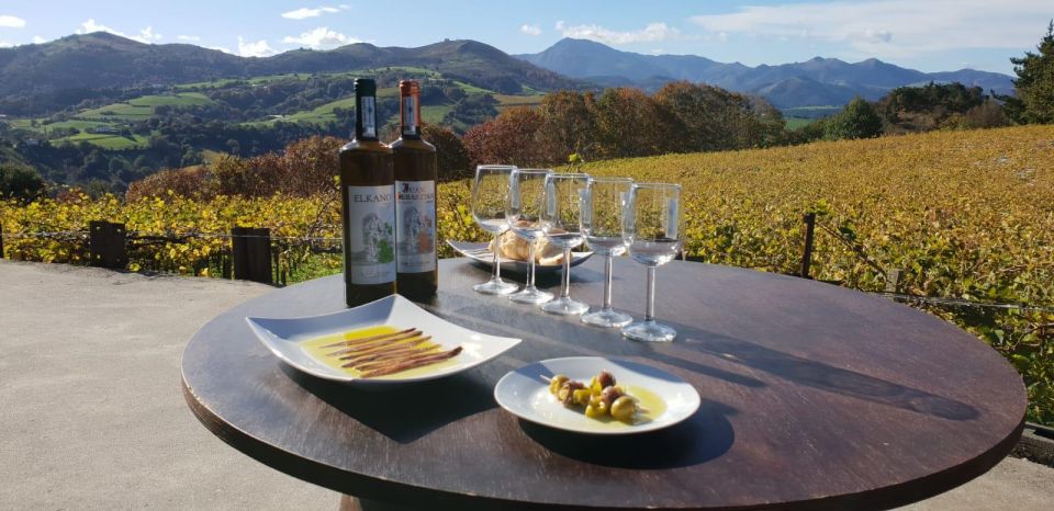 Getaria Txakoli Wine Tour From San Sebastian - Booking Information