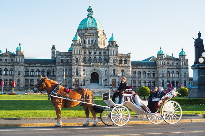 Grand Horse-Drawn Carriage Tour of Victoria - All-Weather Comfort and Accessibility