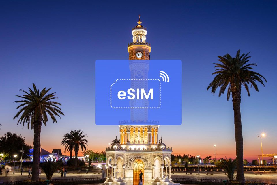 Izmir: Turkey (Turkiye)/Europe Esim Roaming Mobile Data Plan - Data Plan Options and Pricing