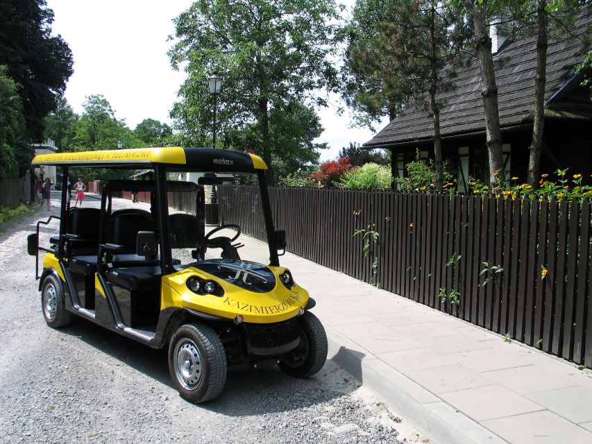 Krakow: City Sightseeing Tour by Electric Golf Cart - Pickup and Accessibility