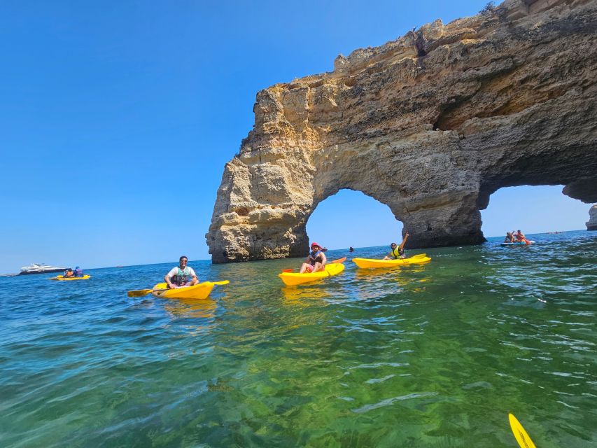 Lagoa: Benagil Cave and Marinha Beach Guided Kayaking Tour - Recommended Essentials