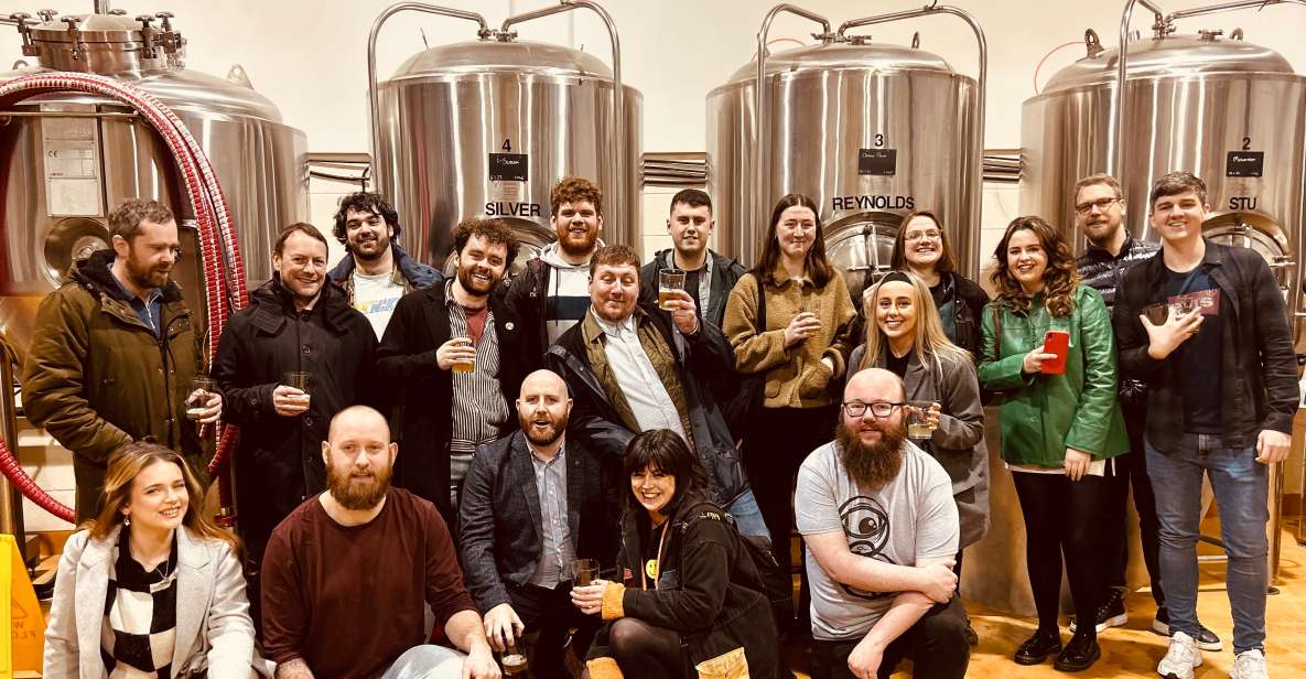 Liverpool: Brewery Bus Tour With Beer Tasting and Pizza - Brewery Tours and Beer Tasting