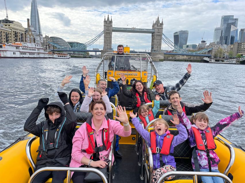 London: 70-Minute Thames Barrier Speedboat Tour - Safety Precautions