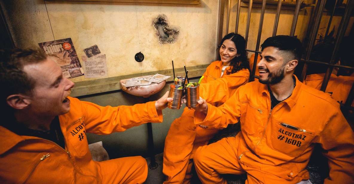 London: Alcotraz Immersive Prison Cocktail Experience Ticket - Included in the Experience