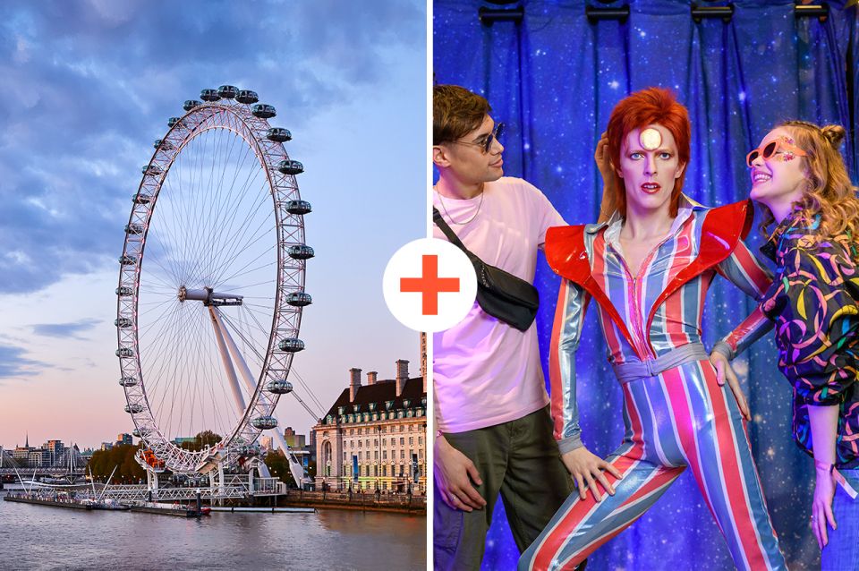 London: London Eye and Madame Tussauds Combo Ticket - Inclusions and Pricing