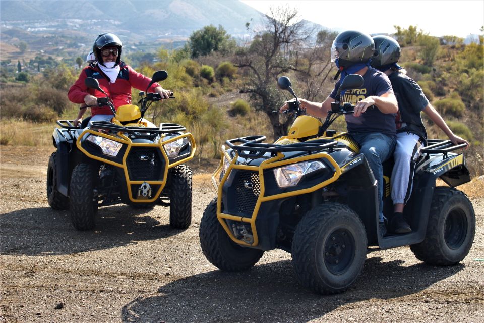 Málaga: Off-Road 2-Hour Tour by 2-Seater Quad in Mijas - Suitability and Arrival Time