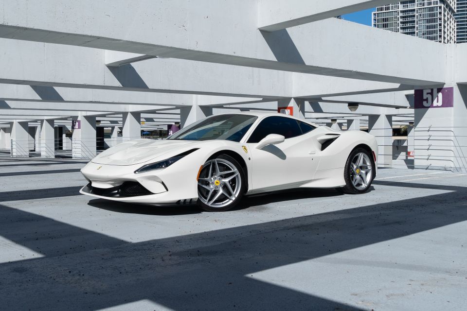 Miami: Ferrari F8 - Supercar Driving Experience - Weather and Age Restrictions