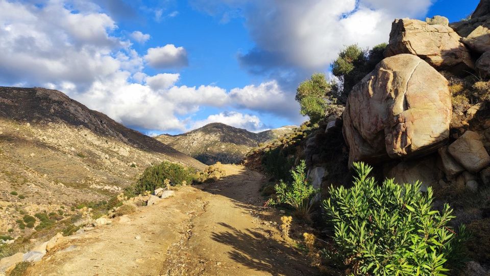 Naxos: West Coast Mountain Bike Trail To Ghost Town - Restrictions