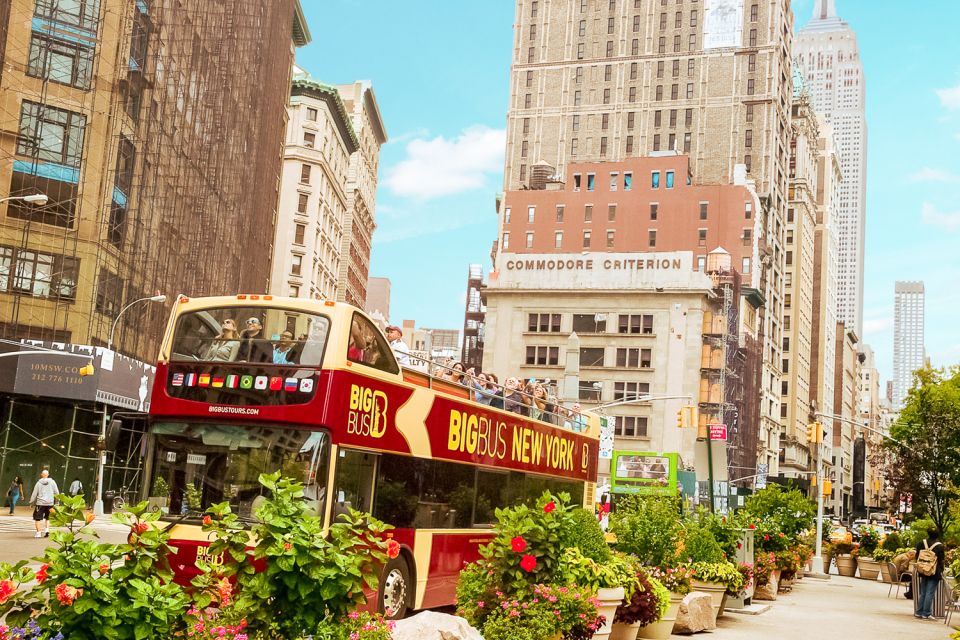 New York: Hop-on Hop-off Sightseeing Tour by Open-top Bus - See the Empire State Building