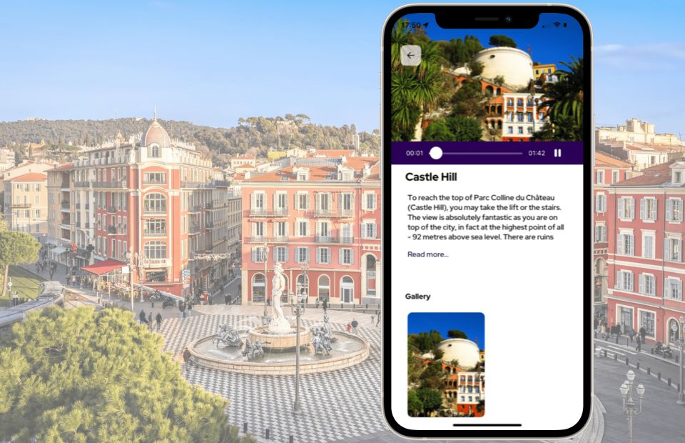 Nice: Digital Self-Guided Sightseeing Tour Application - User Reviews