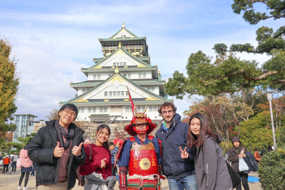 Osaka: Guided City Highlights Bike Tour With Lunch - Meeting Point