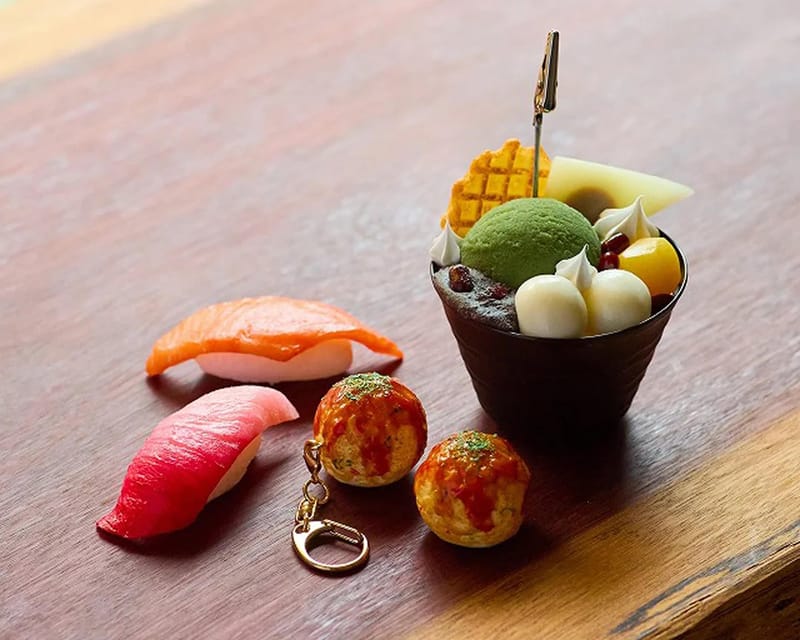 Osaka: Make a Plastic Food Keychain or Magnet - Location and Booking