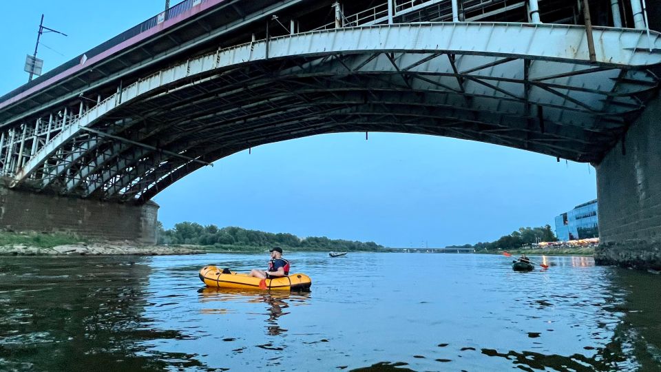 Packrafting Kayaking Guided Tour Vistula River Warsaw Poland - Customer Ratings