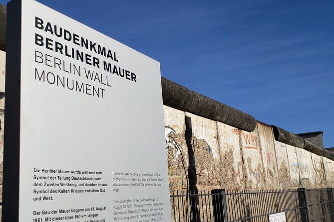 Private Walking Tour: Berlin Wall, Cold War and Checkpoint Charlie - Berlin Wall Documentation Center