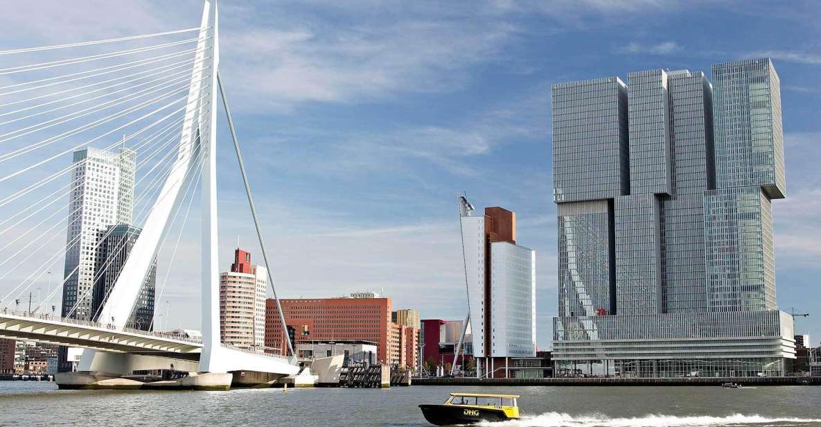 Rotterdam: De Rotterdam, Cube Houses, Water Taxi, and Markthal - Important Information