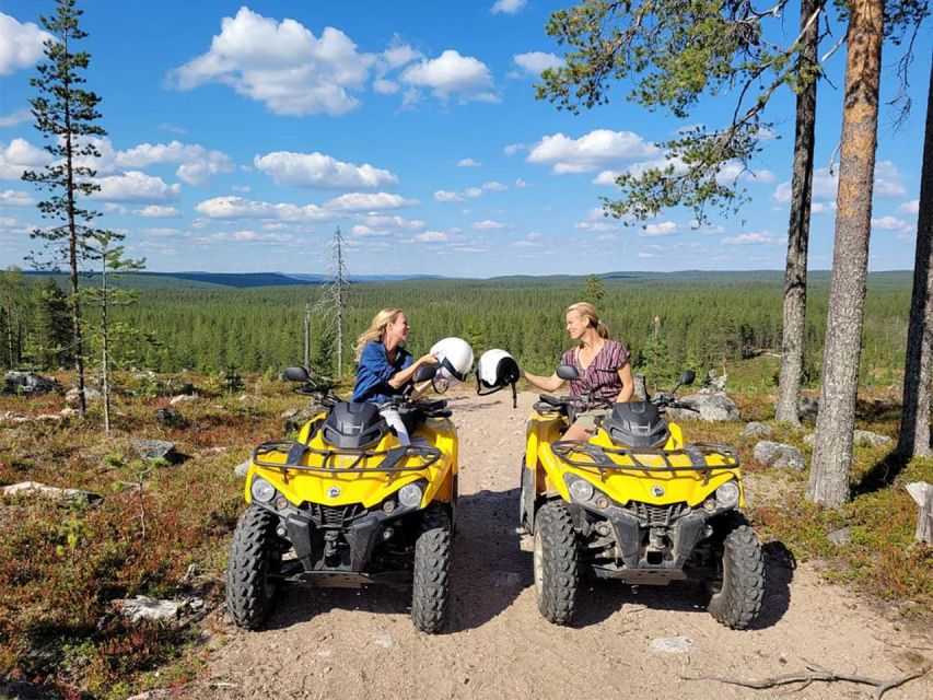 Rovaniemi: Midnight Sun, ATV Ride During The Golden Hour - Savoring the View With Treats