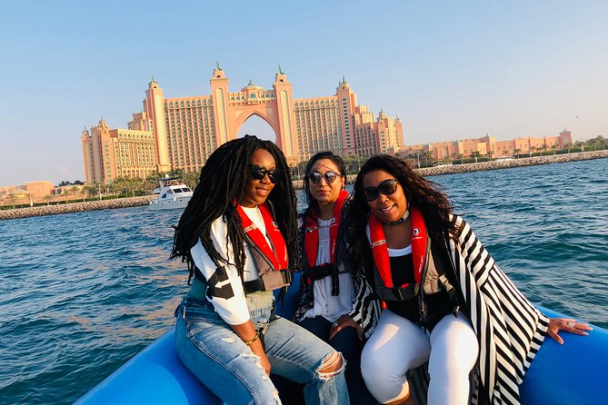 Speedboat Dubai: 60 Mins Guided Burj Al Arab & Atlantis Tour - Iconic Sights Covered