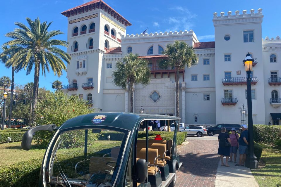 St. Augustine: Waterfront and Downtown Golf Cart Tour - Significant Sights and Landmarks