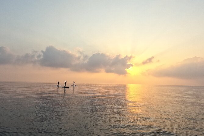 Sunrise SUP at Protaras, Green Bay - Meeting and End Point