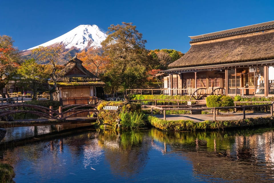 Tokyo: Mt. Fuji, Arakurayama Sengen Park, Oshino Hakkai Tour - Honmachi Street, Fujiyoshida