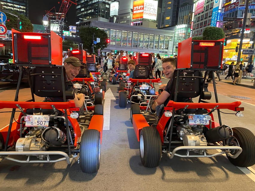 Tokyo: Shibuya Go Kart Experience - Meeting Point and Important Information