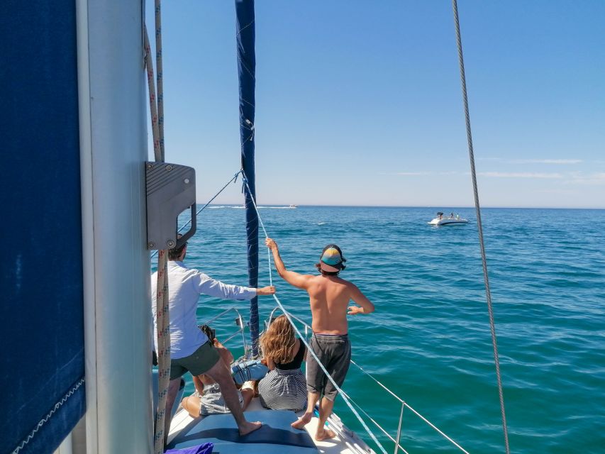 Vilamoura: Coastal Cruise on a Luxury Sailing Yacht - Relaxation and Entertainment