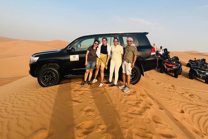 VIP Desert Safari With Live BBQ Dinner High Red Dunes - Pickup and Drop-off