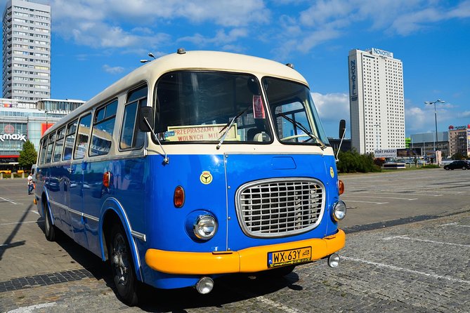 Warsaw City Sightseeing in a Retro Bus for Groups - Exploring the City by Retro Bus