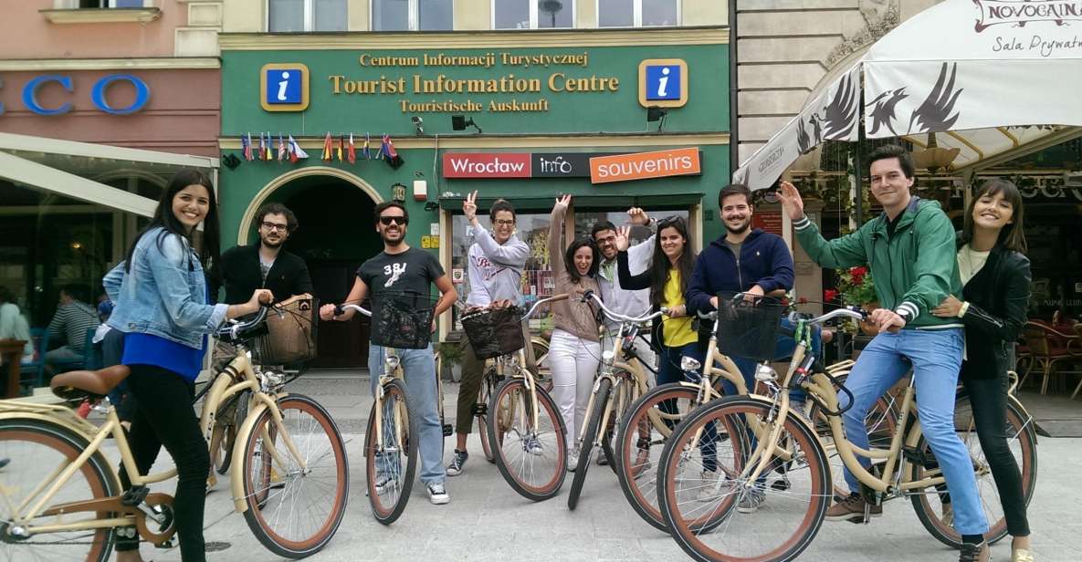 Wroclaw: 3-Hour Bike Tour in English or Polish - Frequently Asked Questions