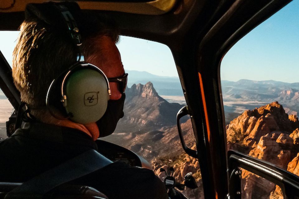 Zion National Park and Canaan Cliffs: Helicopter Tour - Booking and Cancellation Policy