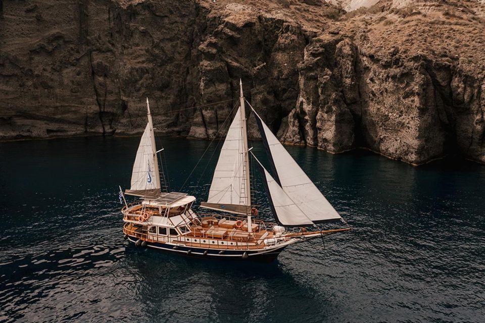 Adonis Luxury Schooner Santorini Full Day Cruise - Tour Schedule