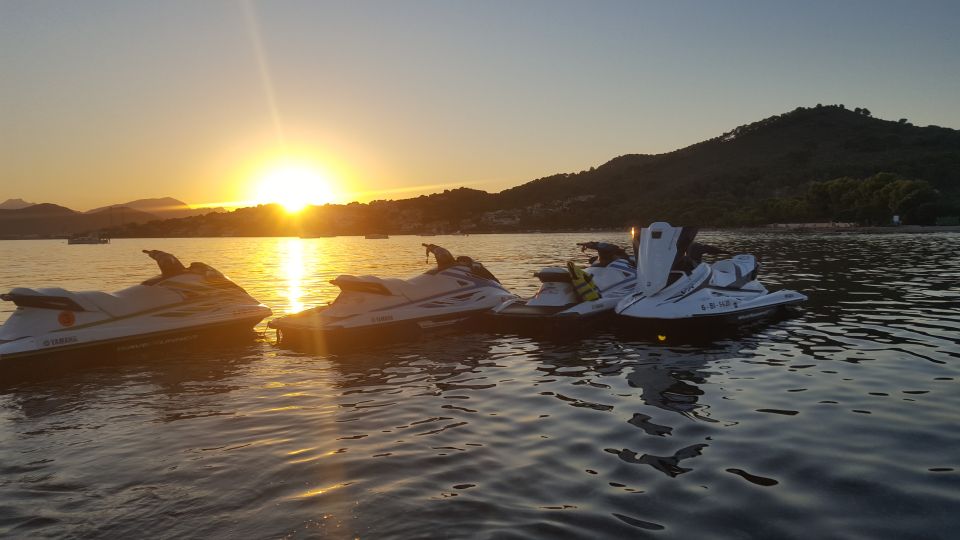 Alcudia: Sunset Jetski Ride - Marine Life Exploration