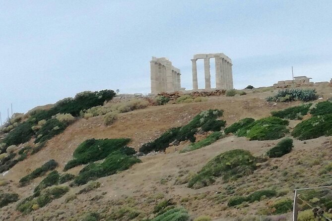 Amazing Sunset at Poseidons Temple, Cape Sounio - Temple of Poseidon