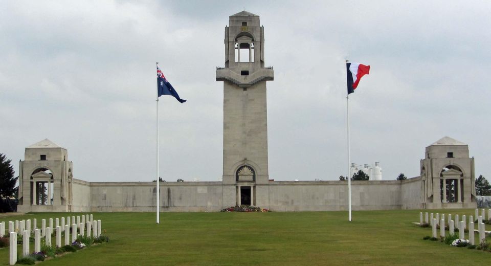 Amiens, Australian Imperial Force on the Somme in WWI - Inclusions, Exclusions, and Restrictions