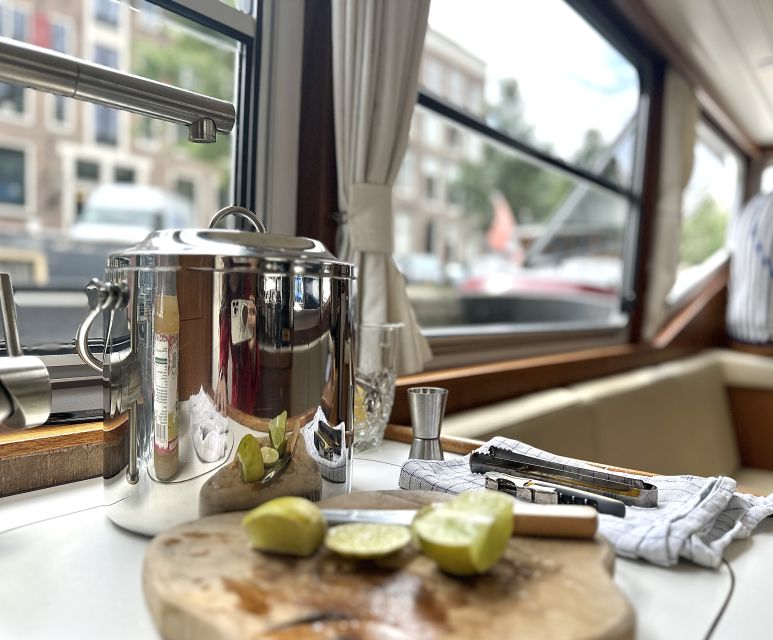 Amsterdam: Boat Cruise With Drinks and Nibbles - Weather Considerations