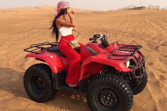 ATV Quad Bike Self-drive In Open Desert With BBQ Dinner And Live Shows - Group Size and Cancellation Policy