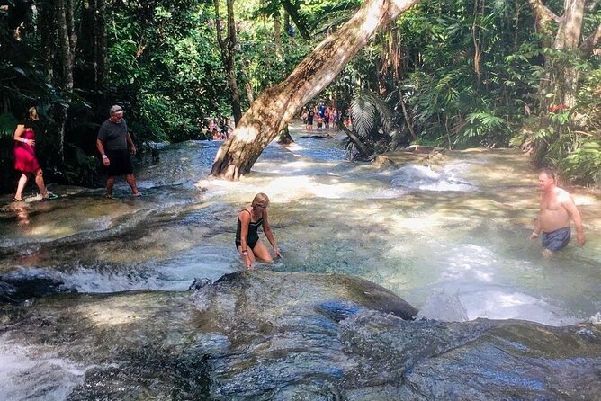 Bamboo Rafting, Dunns River Falls and Horseback Riding Private Tour - Horseback Riding in the Ocean