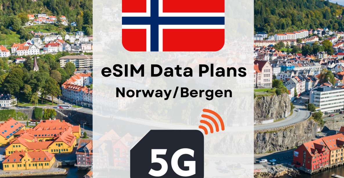 Bergen: Esim Internet Data Plan for Norway High-Speed 4g/5g - Benefits of Using Esim