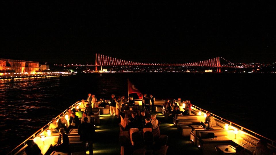 Bosphorus: Dinner Cruise With Live Performances Experience - Breathtaking Bosphorus Views