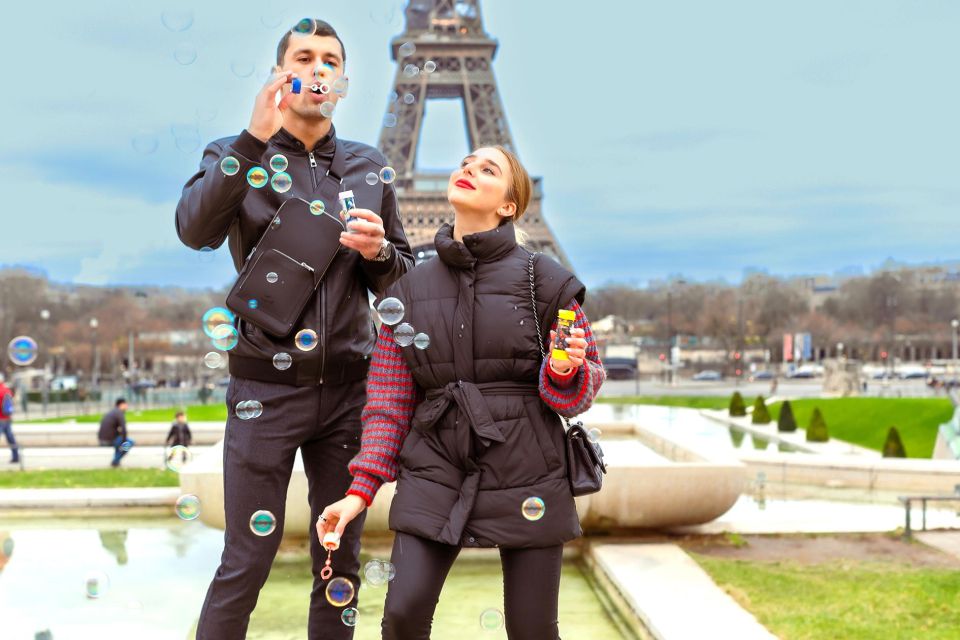 Bubble Photo Tour at the Eiffel Tower - Inclusions