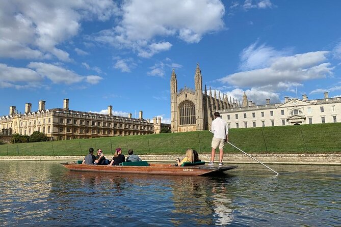 Cambridge and Greenwich - Day Tour From Brighton - River Cam Punting