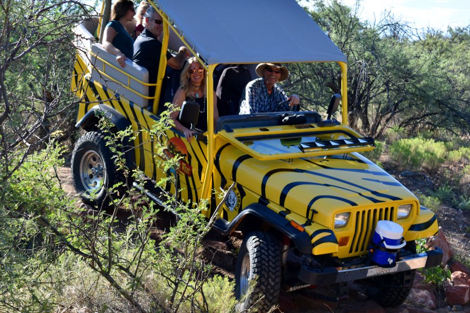 Camp Verde: Jeep Tour and Winery Tasting - Tour Duration and Pricing